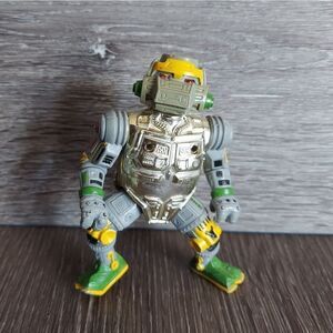 Vintage 1989 Teenage Mutant Ninja Turtles Metalhead Action Figure Playmates TMNT